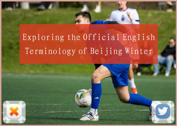 Exploring the Official English Terminology of Beijing Winter Olympic Sports